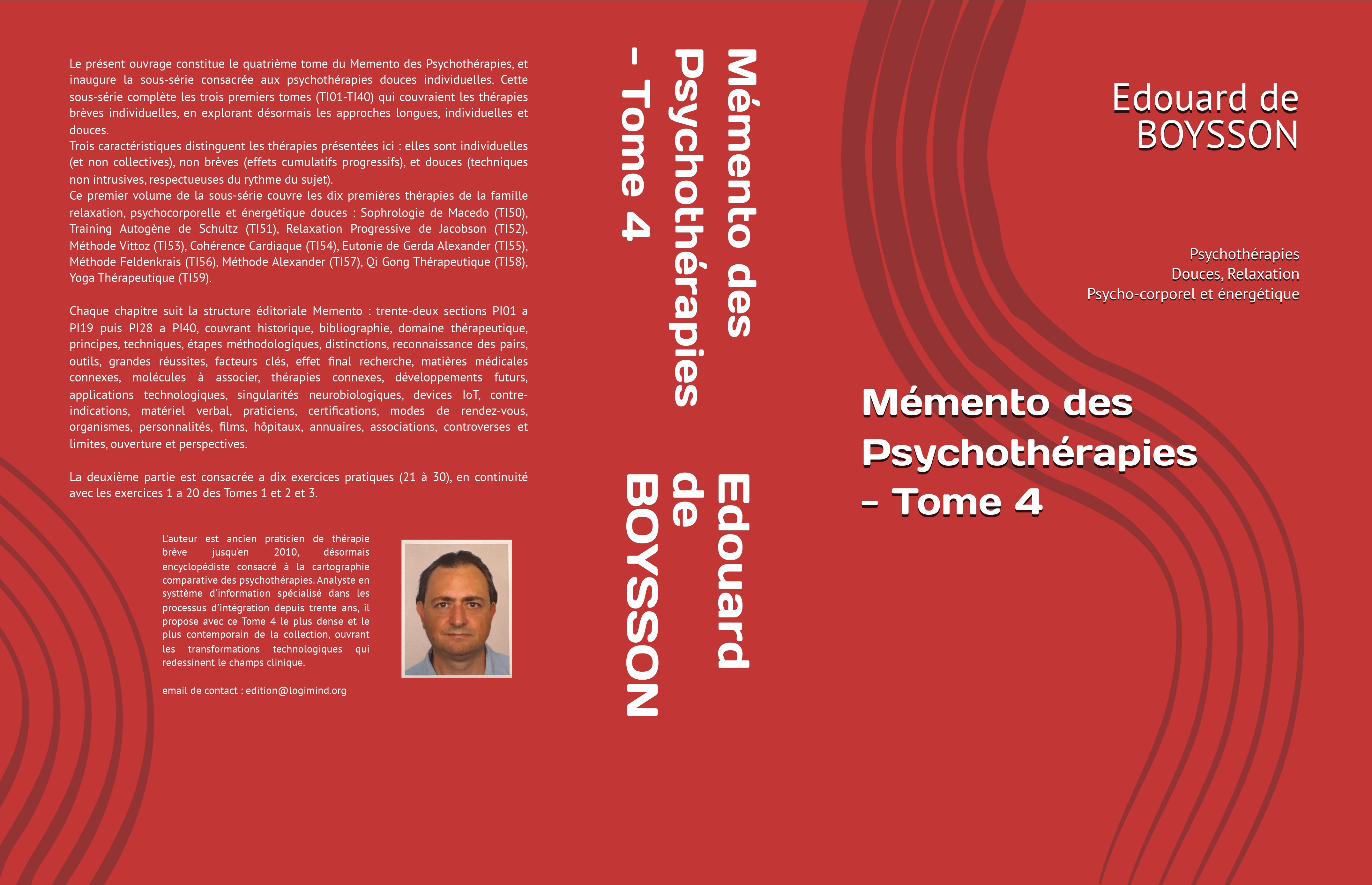 Couverture de Mémento des Thérapies Brèves & Douces — Tome 4